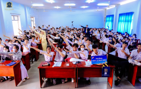 Chương trình "Để trở thành công dân số" được tổ chức lần đầu tiên tại Trường THPT Lê Quý Đôn, Tây Ninh 